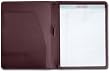 Burgundy Deluxe Zip-Around Padfolio - Legal Size