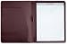 Burgundy Leather Deluxe Zip-Around Padfolio