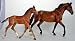 BREYER HORSE & FOAL SET - GG VALENTINE & HEARTBREAKER