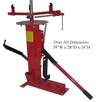 Tire Changer 4" - 16.5" Diameter Adjustable Jaw Clamps