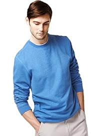 Crew Neck Plain Sweatshirt
