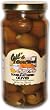 Gourmet Stuffed Olives, Serrano Pepper and Garlic Double Stuffed Olives, Huge 10oz. Glass Jar