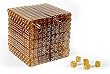 16mm Clear Yellow Gaming Dice with Rounded Corners - Set of 1,000