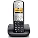Gigaset  -  A400 - T�l�phone sans fil DECT/GAP - Argent/Noir
