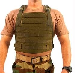 Strike Plate Carriers Harness, Husky, OD Green