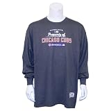 Property of MLB Teams Gray Long Sleeve T-Shirts - Chicago Cubs - 2XL