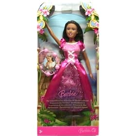 Barbie as The Island Princess: Ethnic Doll with Pink Dress by Ethnic Dolls