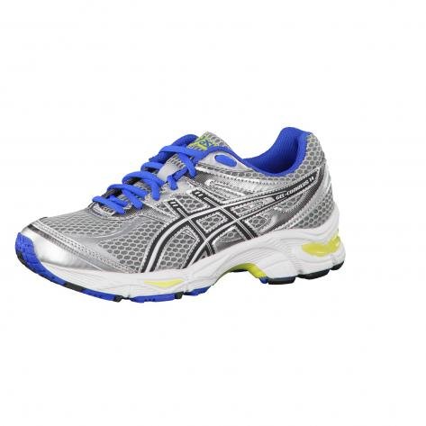 ASICS JUNIOR GEL-CUMULUS 14 GS Running Shoes - 2 - Silver On Sale