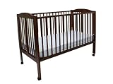 Dream On Me Folding Full Size Crib - Cherry