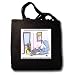 Chicken Divorces - Funny Gifts - Black Tote Bag 14w X 14h X 3d