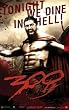 300 - Framed Movie Postcard (Tonight We Dine In Hell) (Size: 4" x 6")
