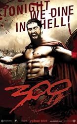 300 - Framed Movie Postcard (Tonight We Dine In Hell) (Size: 4" x 6")