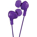 JVC HAFX5V GUMY PLUS INNER EAR HEADPHONES (VIOLET)