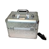 New NK1 PROFESSIONAL SHELLAC NAIL & BEAUTY VANITY CASE Holds UV LAMP TOWEL 80+ COLOURS & ALL ACCESSORIES