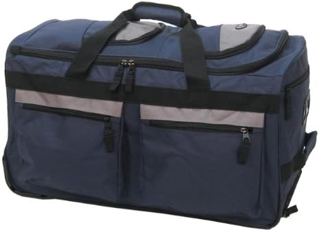 Olympia Luggage 29" 8 Pocket Rolling Duffel Bag