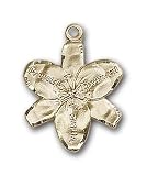 14kt Gold Chastity Medal