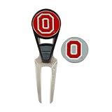 Ohio State Golf Ball Mark Repair Tool and Ball Markers
