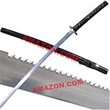 Sporting Goods : Shikoro Ken (Saw Sword) Samurai Katana Sword