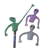 Stretch Alien Pencil Toppers