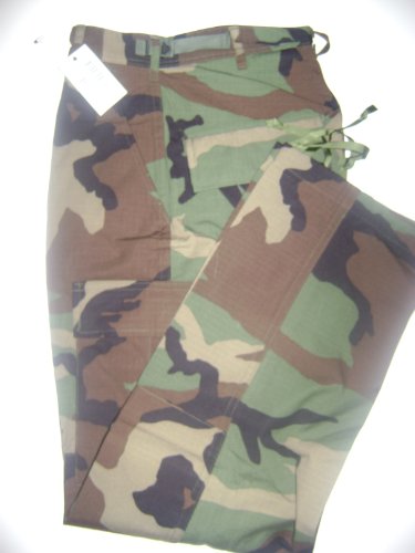 Woodland Camouflage BDU Hot Weather Pants