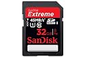 SanDisk Extreme 32GB 45MB/s SDHC Flash Memory Card SDSDX-032G-X46,Black