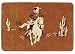 Cowboy Throw Rug