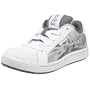 Reebok Little Kid/Big Kid Muskita Street Skateboarding Sneaker,White/Medium Grey/Light Grey/Steel - Guitar,2 M US Little Kid