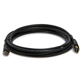 Mini-HDMI Type C to HDMI Type A Specification 1.3a Cable 10ft