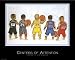 Centers of Attention Art Giclee Poster PRINT Kenneth Gatewood 10x8