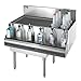 Krowne KR18-M48L-10 Left Ice Bin/Right Bottle Section - 115-lb Capacity, 48x19", Cold Plate
