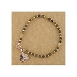 Toggle Bracelet with Connemara Marble Beads