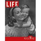 original LIFE MAGAZINE of May 22, 1944 with Model Mother Natalie Reid... by Henry Luce