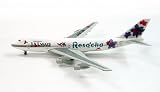 □herpa【ヘルパ】JAL B747-100　(Reso'cha)1/500スケール　5128…