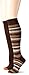 Gold Toe Women's Stripe Extended Size Knee High Sock (Pack of 2)