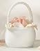 Flower Girl Basket Color: Ivory