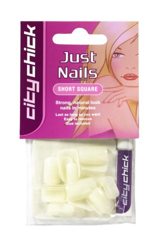 Childrens Toyshop   : City Chick Just Artificial Nails -Short Square