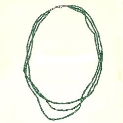 Jade Necklace for Women Healing Bead Silver Jewelry 26 Inches (jade015)