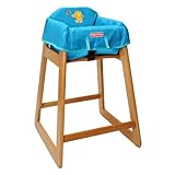 Fisher-Price Precious Planet Portable High Chair Cover, Blue