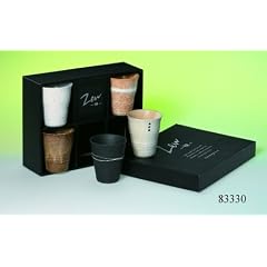 Cup Set "Zen" Japanische Keramik, 5-teilig