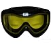 Cox Swain Skibrille / Snowboardbrille Goggle Tec - Top Passform verschiedene Lens Farben, Farbe: Black - yellow lens, Größe: Men - one size