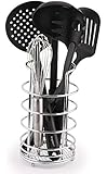 Estilo Utensil Holder Chrome Finish