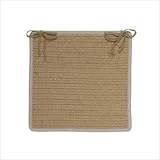 IMAGE OF Sunbrella Renaissance Wheat Chair Pad [Set of 4]