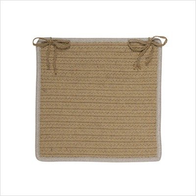 Sunbrella Renaissance Wheat Chair Pad [Set of 4]