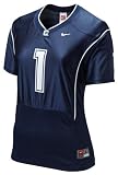 Connecticut Huskies Women's Nike Navy #1 Football Replica Jersey