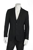 Liz Claiborne Charcoal Single Breast 2 Button Sport Coat
