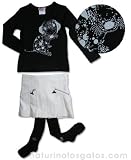 Review   / Floriane Embellished Cotton Top&Wool Skirt 3Pc.
