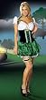ORIGINAL Women's Miss Sexy Good Luck Charm Costume