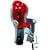 Hamax Kiss One Point Fitting Rear Mounted Seat Silver