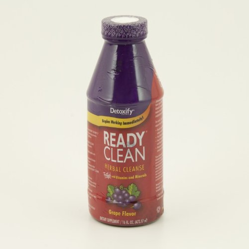 Detoxify Ready Clean 16 Oz Grape Cleanse Body of Toxins