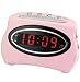 Timex T101 Extra Loud LED Alarm Clock - Pink